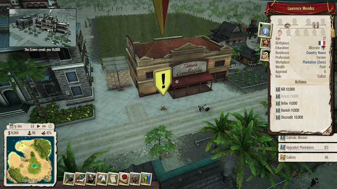 Tropico 5: Inquisition DLC Screenshot 4