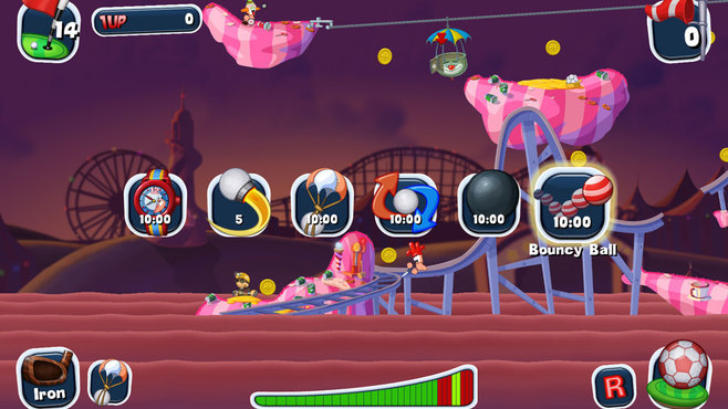 Worms Crazy Golf Screenshot 3